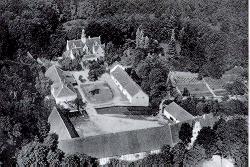 Herrensitz Dlitz, Luftaufnahme um 1930